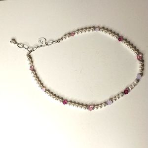 WS2023MAY060 (4M Swarovski Faux Pearl Necklace)